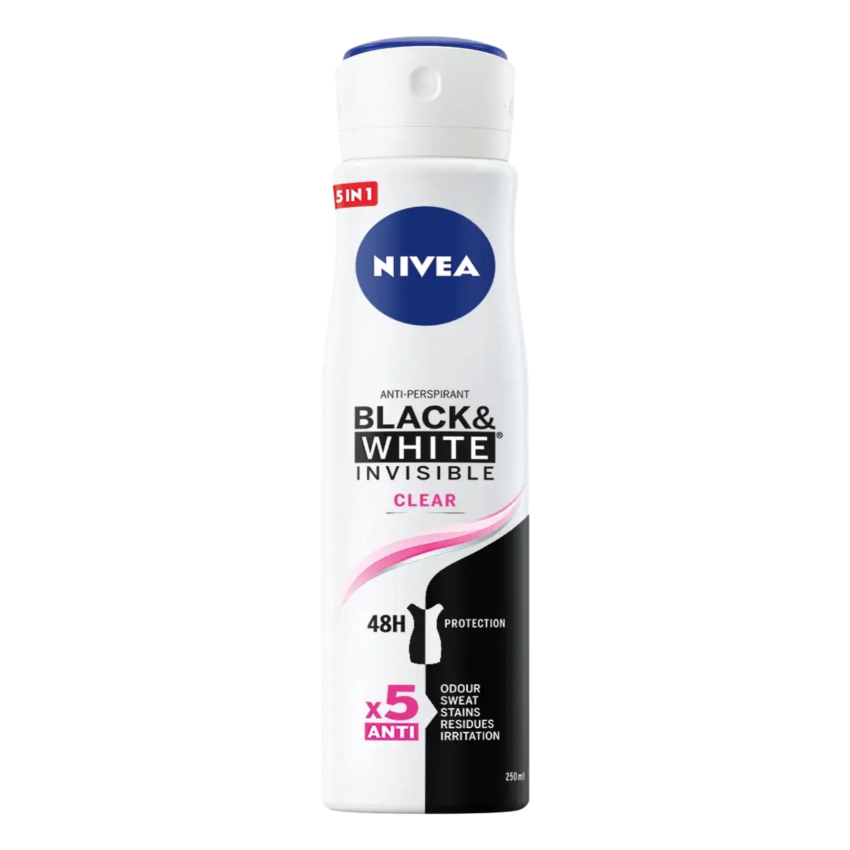 Nivea Women Invisible Black & White Deodorant Spray - 150ml